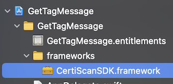 Add Frameworks